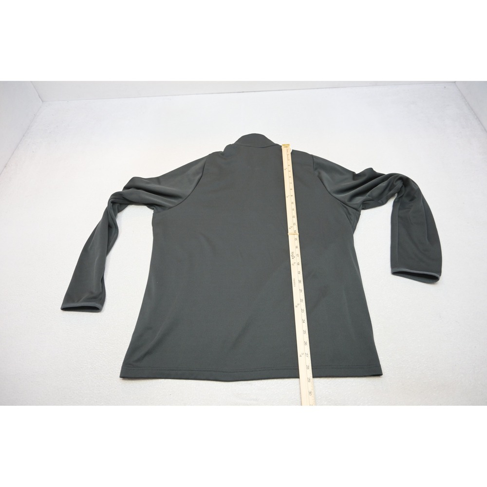 Nike Pullover Golf Jacket Mens Large Gray 1/4 Zip Long Sleeve Athletic Excellent - Picture 10 of 10